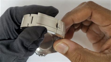 how do you adjust the clasp on a rolex|rolex watch glide lock adjustment.